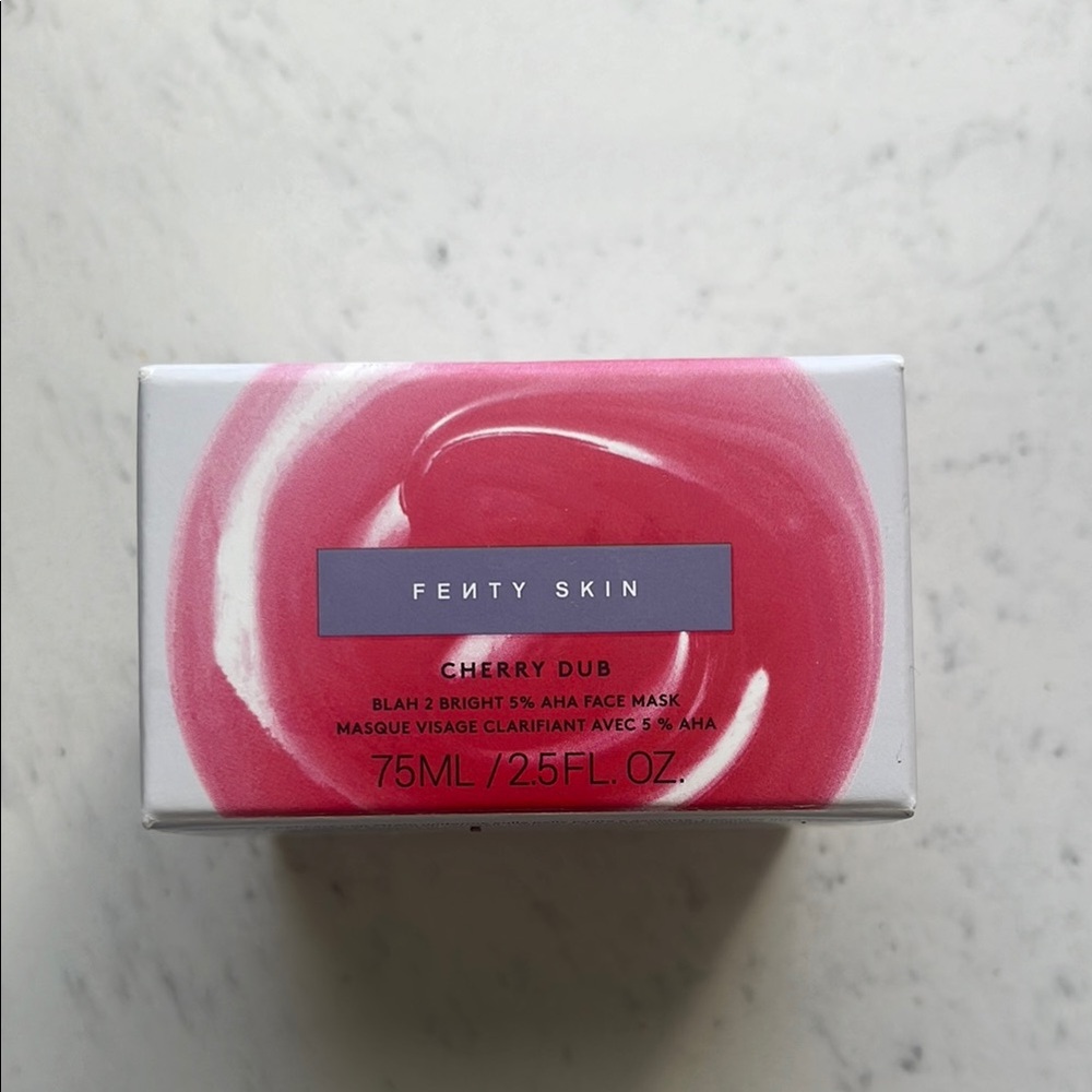 NWT Fenty Skin Cherry Dub Face Mask